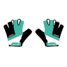 gloves FORCE SECTOR LADY gel, black-turquoise
