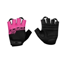 gloves FORCE SPORT LADY, black-pink