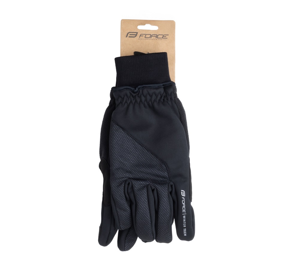 gloves FORCE WINTER TECH, black