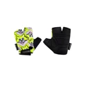 gloves FORCE WOLFIE KID, fluo M