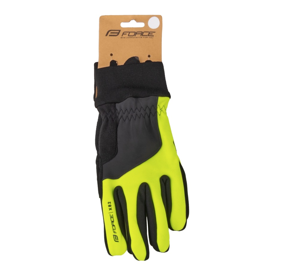 gloves FORCE X82, fluo