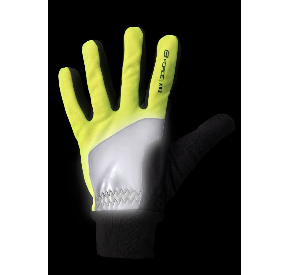 gloves FORCE X82, fluo