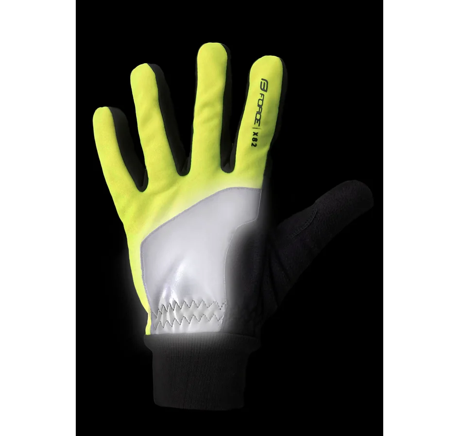 gloves FORCE X82, fluo