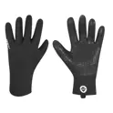 gloves neoprene FORCE RAINY, black 