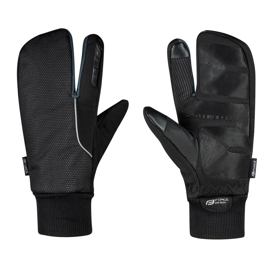 gloves winter F HOT RAK PRO 3+1, black