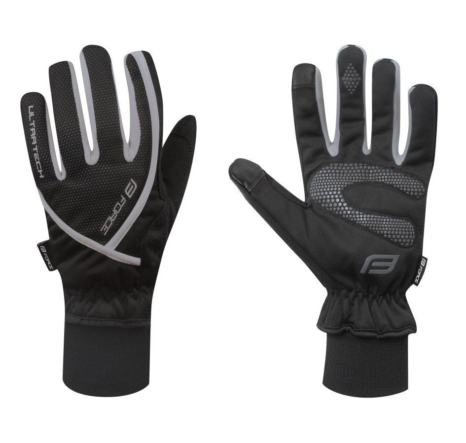 gloves winter FORCE ULTRA TECH, black S