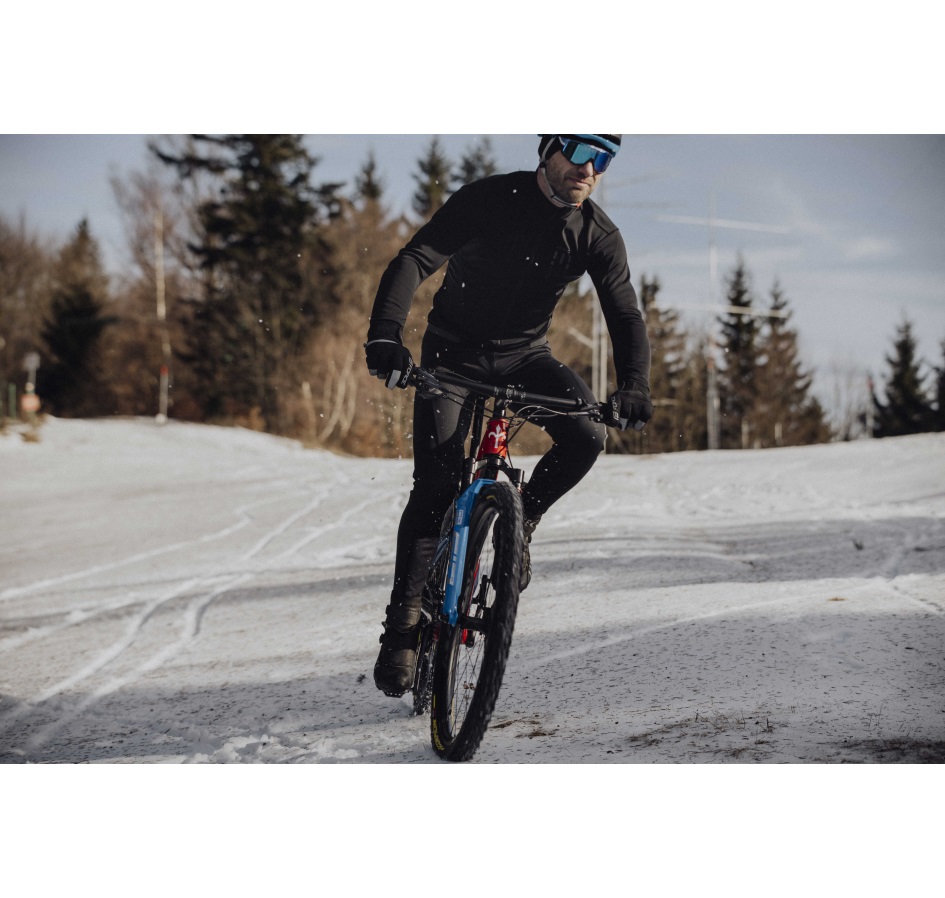 gloves winter FORCE WARM, black