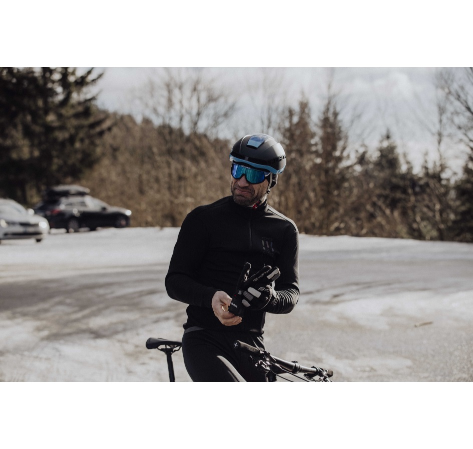 gloves winter FORCE WARM, black