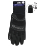 gloves winter FORCE WINDSTER SPRING, black