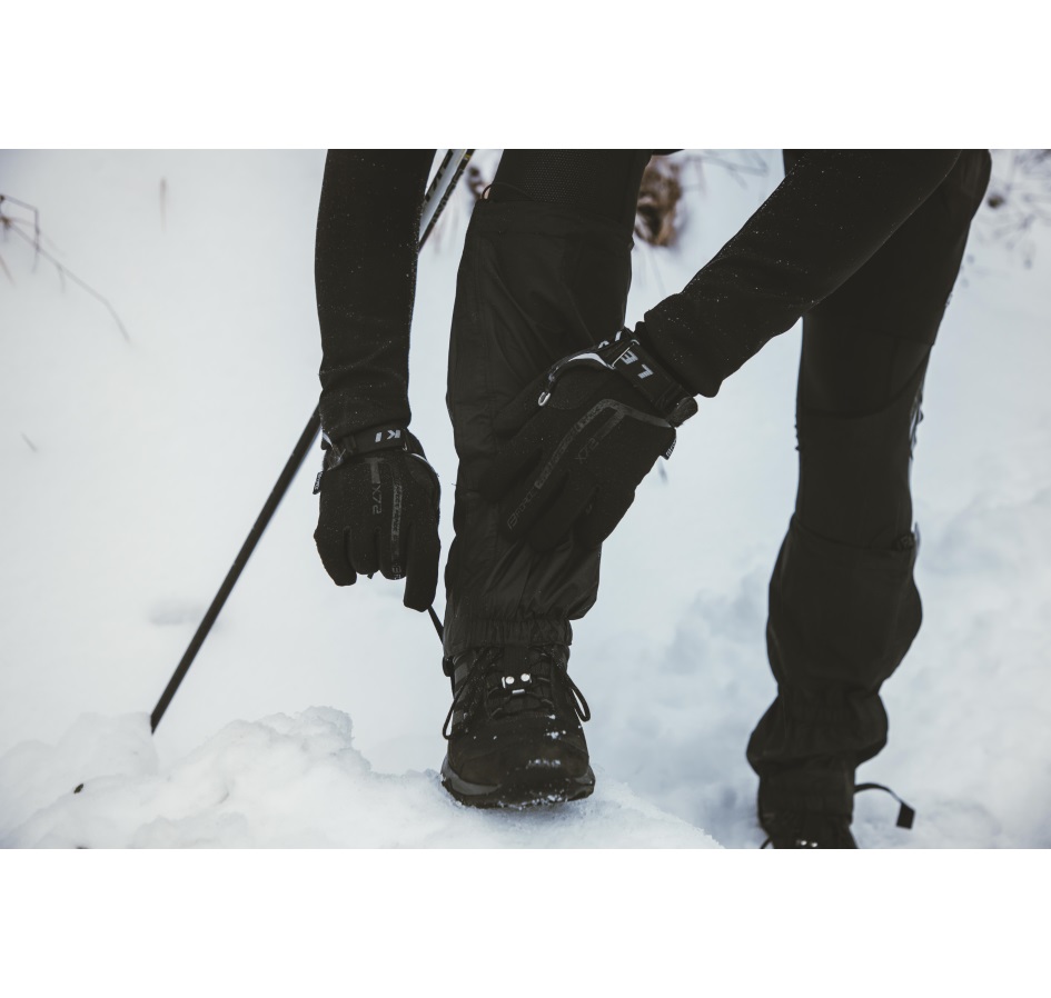 gloves winter FORCE X72, černé
