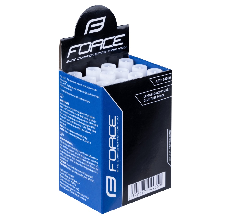 glue tube FORCE, box 12 x 8 ml