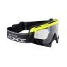 goggles FORCE GRIME downhill bl-fluo, clear lens