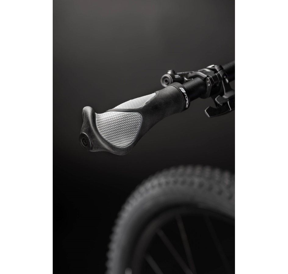 grips FORCE ANATOMIC w/ locking,black-grey,packed