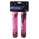 grips FORCE BMX145 rubber, black-pink, packed