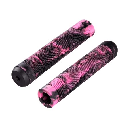 grips FORCE BMX145 rubber, black-pink, packed