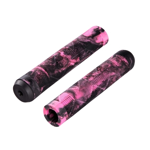 grips FORCE BMX145 rubber, black-pink, packed