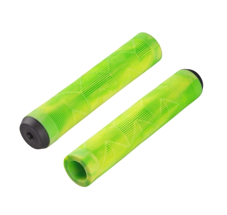 grips FORCE BMX145 rubber, green-yellow, packed