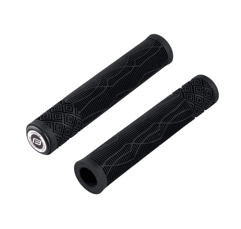 grips FORCE BMX160 rubber, black, packed