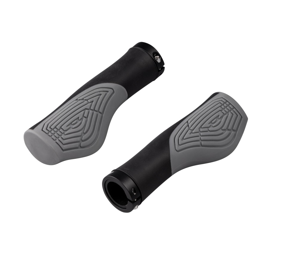 grips FORCE ERBOW with locking, black-grey, packed