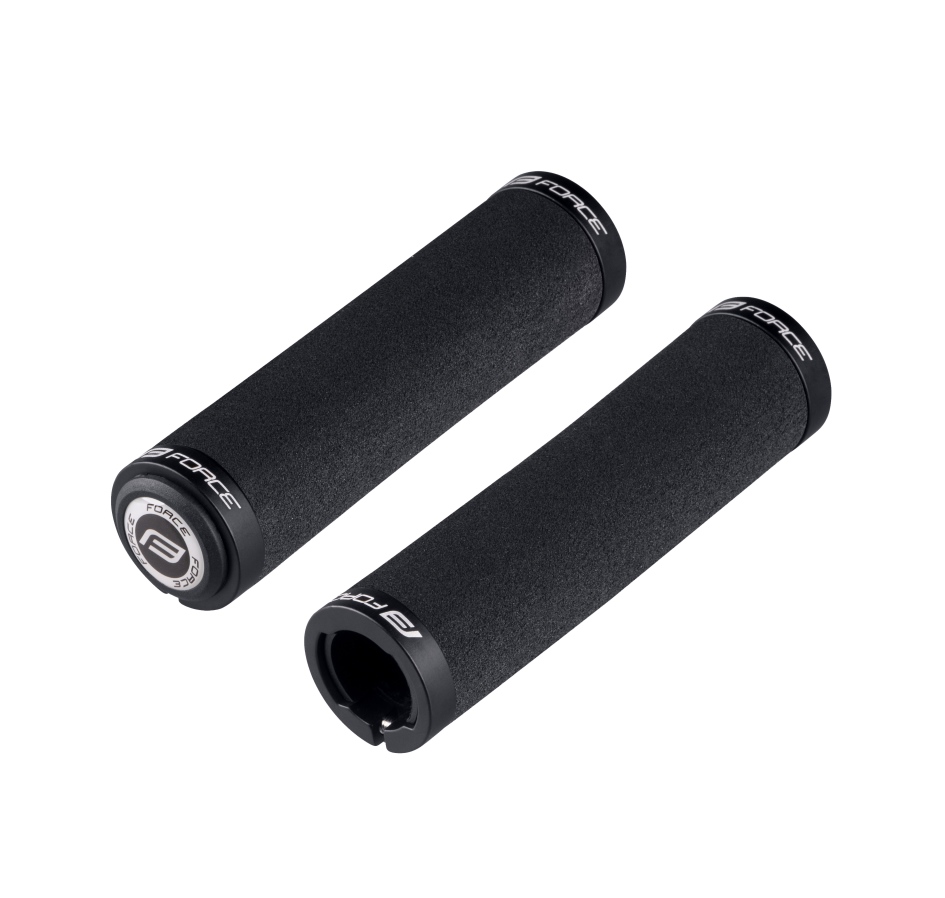 grips FORCE EVA straight with locking, black,pack