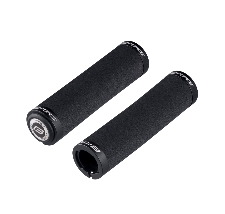 grips FORCE foam straight with locking, black,pack