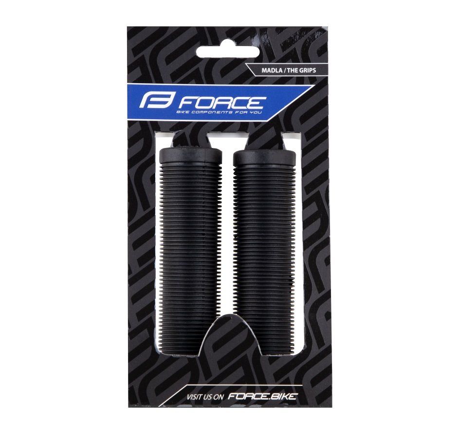 grips FORCE GROOVE rubber, black, packed