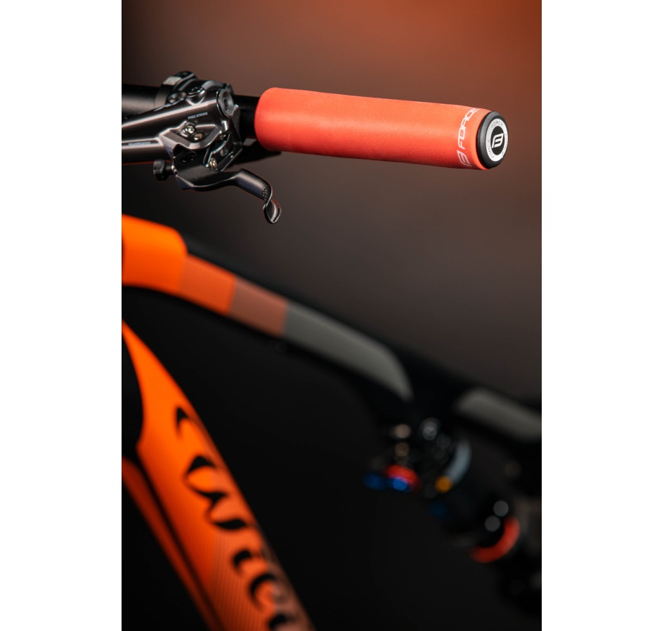 grips FORCE LUCK silicone, red, packed