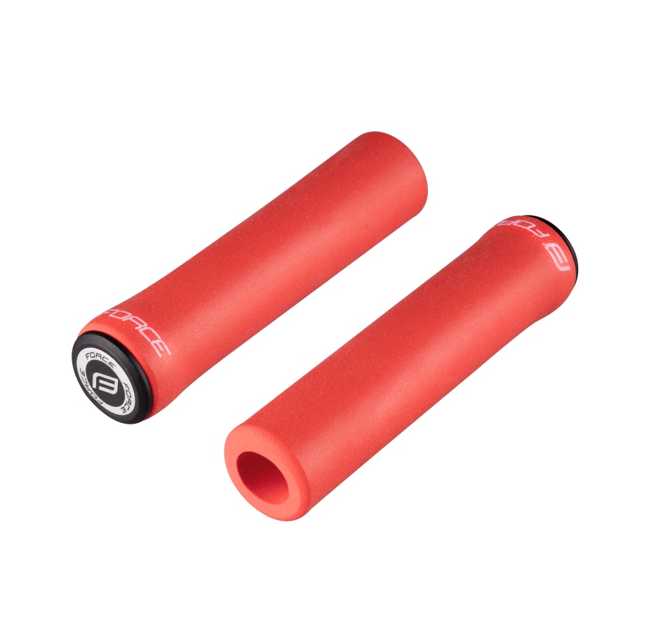 grips FORCE LUCK silicone, red, packed