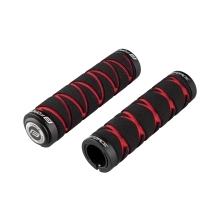 grips FORCE MOLY with locking, black-red, packed