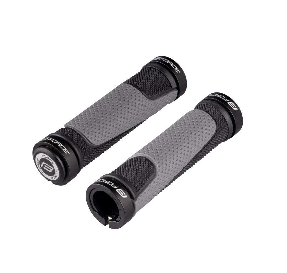 grips FORCE ROSS with locking, black-grey, packed