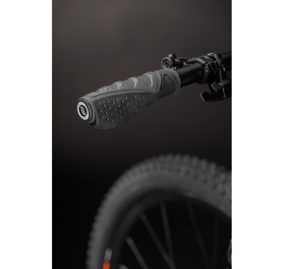 grips FORCE rubber shaped, black-grey, packed