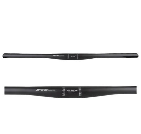 handlebar F BASIC H4.4 flat 31,8/680mm Al, m.black