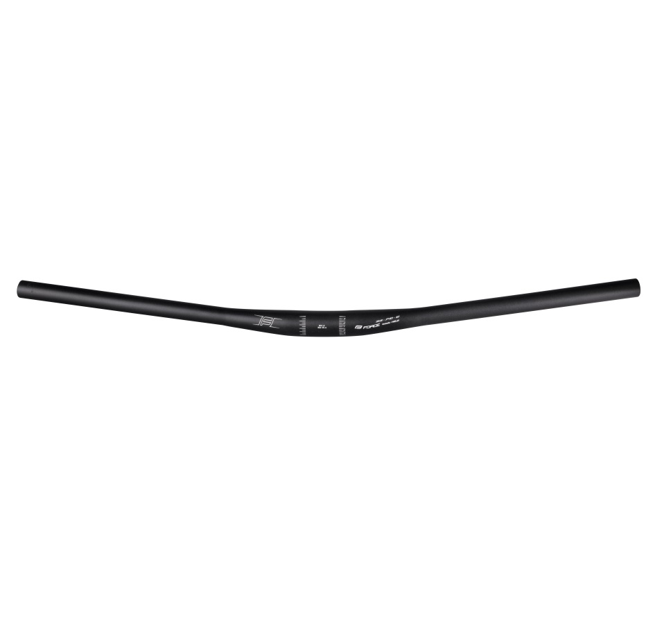 handlebar F BASIC H6.2 rised 31,8/740mm Al,m.black