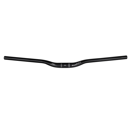 handlebar F BASIC H6.6 rised 31,8/740mm Al,m.black