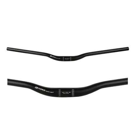 handlebar F BASIC H6.6 rised 31,8/740mm Al,m.black