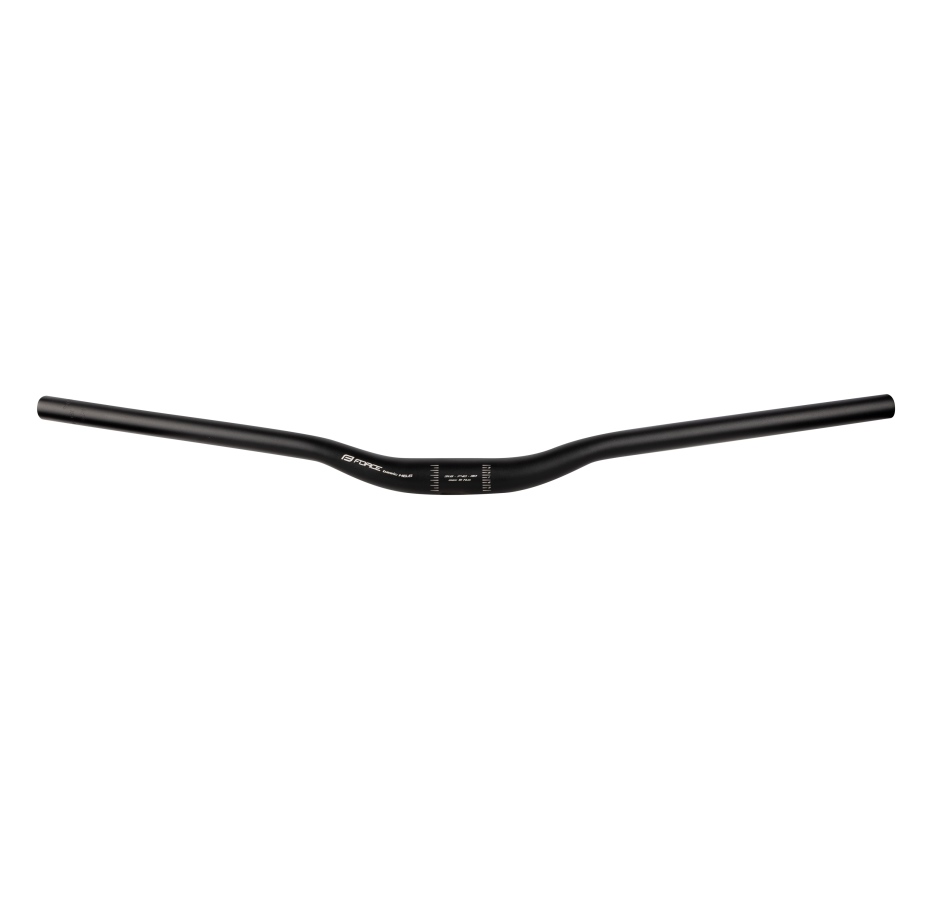 handlebar F BASIC H6.6 rised 31,8/740mm Al,m.black