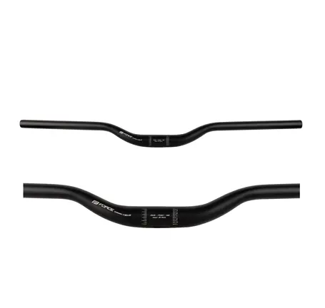 handlebar F BASIC H6.8 rised 31,8/700mm Al,m.black