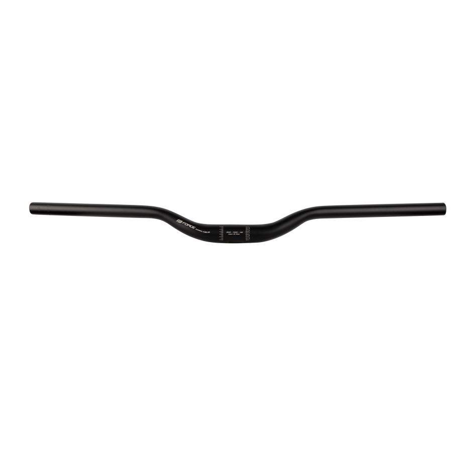 handlebar F BASIC H6.8 rised 31,8/700mm Al,m.black