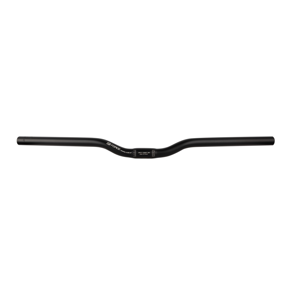 handlebar F BASIC H8.2 rised 25,4/620mm Al,m.black