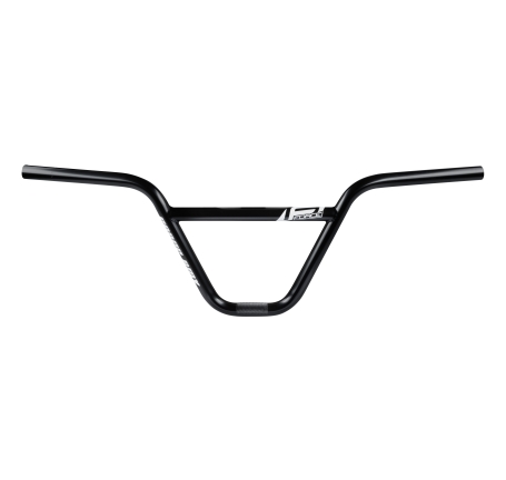 handlebar FORCE BMX 8'' Fe, 710x210x22,2mm, black