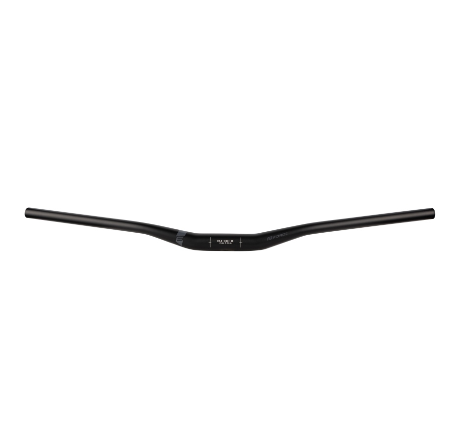 handlebar FORCE TEAM rised 35,0/ 800 Al, m.black