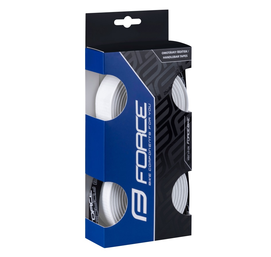 handlebar tape FORCE LEAF, white