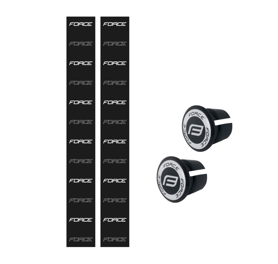 handlebar tapes FORCE EVA, black