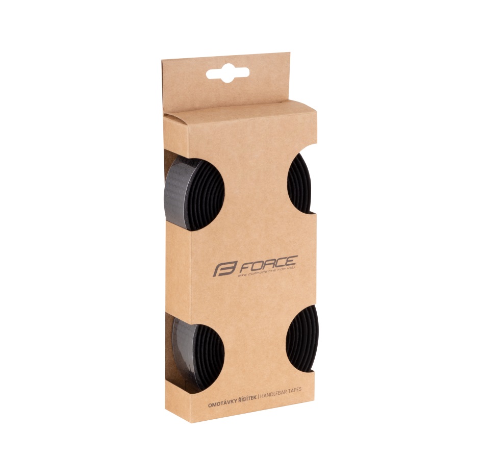 handlebar tapes FORCE EVA blk+black silicone print