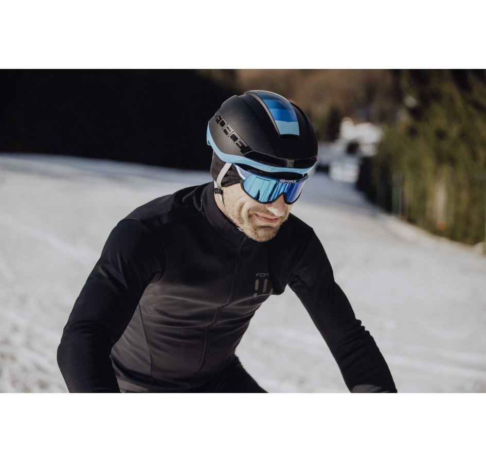 hat under helmet FORCE FREEZE winter, black