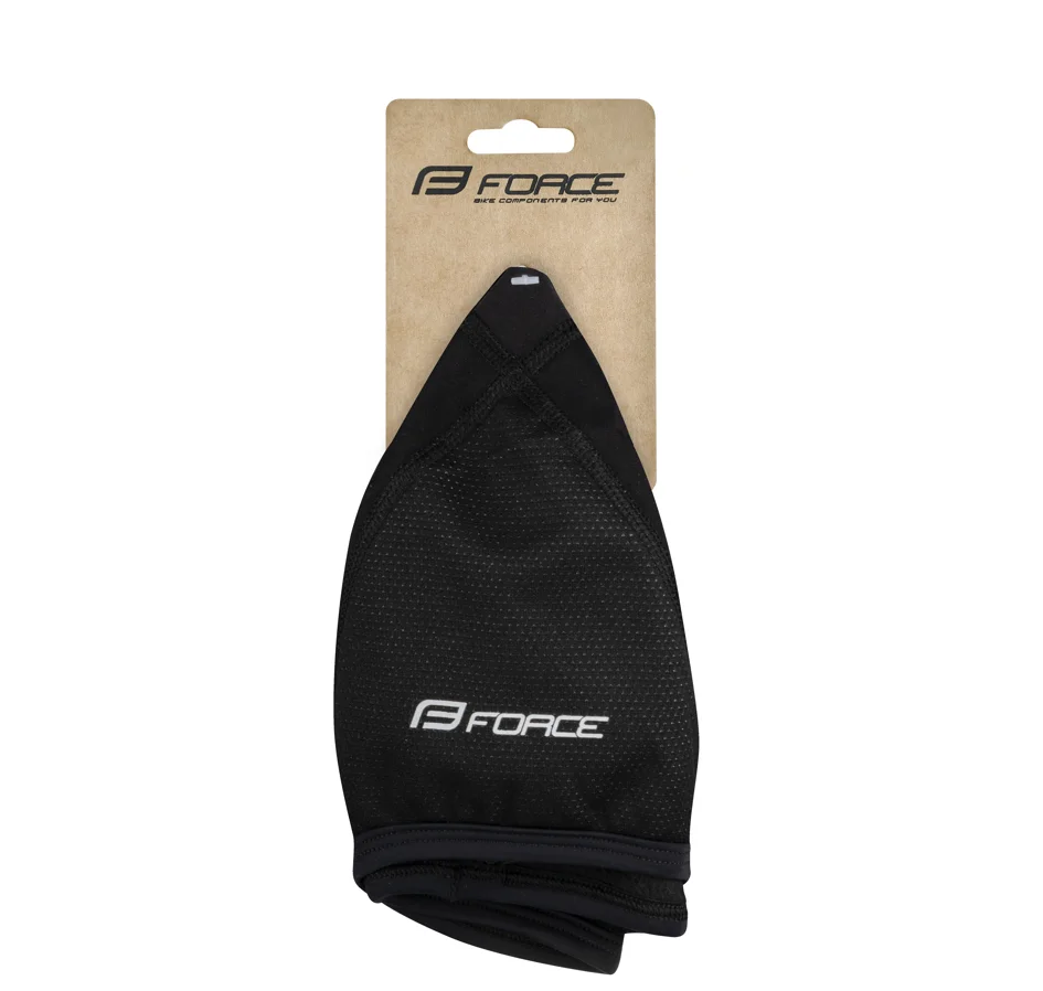 hat under helmet FORCE ICY winter, black 