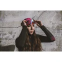 hat under helmet FORCE SPLIT warm, pink