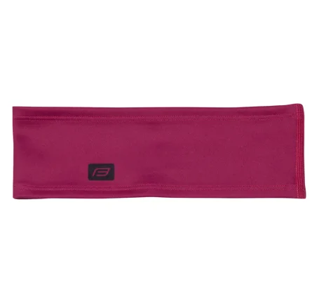 headband FORCE PLAIN sport straight, claret UNI