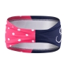 headband FORCE POINTS sport narrowed,pink-blue UNI