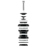 headset FORCE AHEAD 1 1/8'' Fe, black